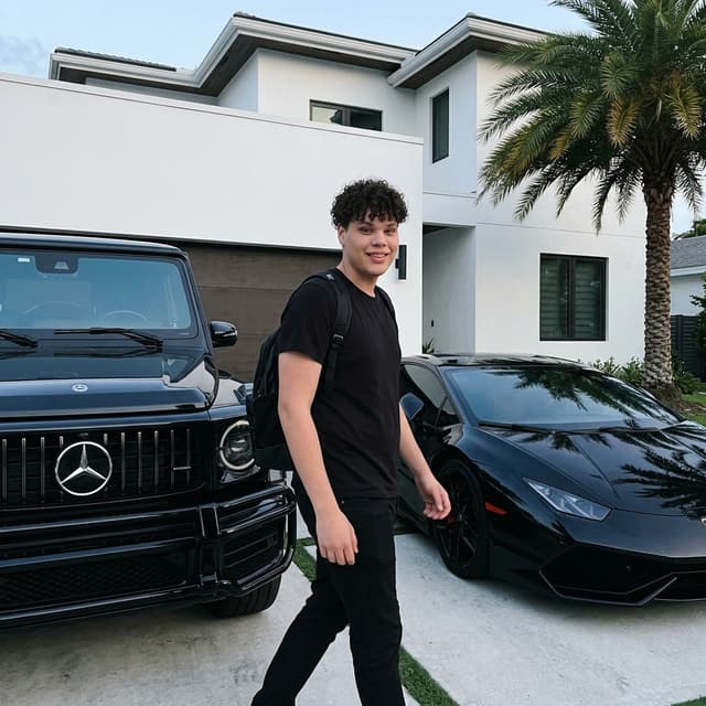 G-Wagon Lambo Driveway