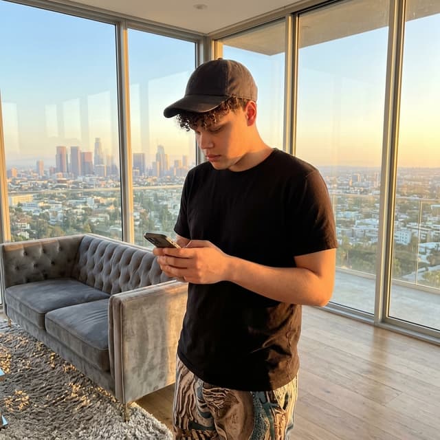 Hills Mansion Sunset