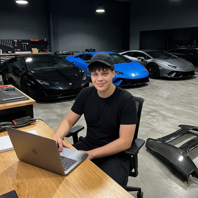 Lambo Garage Office