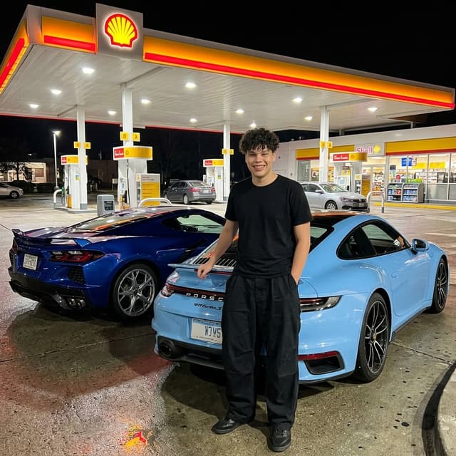 Porsche Gas Station